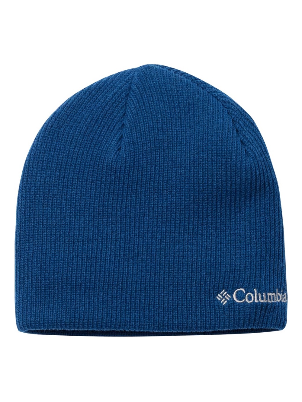 Columbia Deep Blue Ribbed Knit Beanie unisex